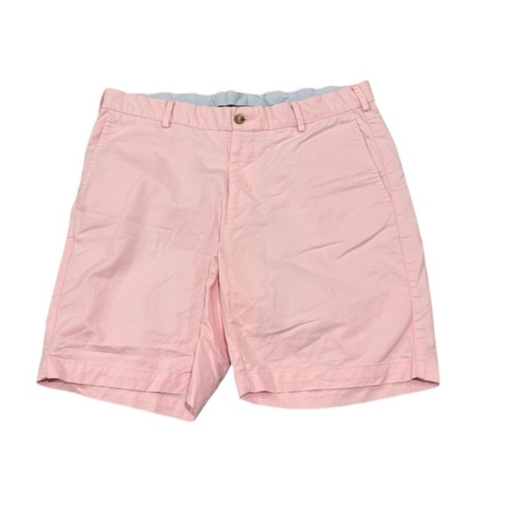 Peter Millar Pink Flat Front Shorts 34